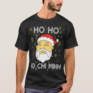 Ho Ho Ho Chi Minh asiatisch vietnamese Santa Claus T-Shirt