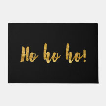 Ho Ho Ho Christmas Door Mat