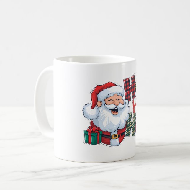 HO!HO!HO! Christmas Kaffeetasse (Vorderseite Links)