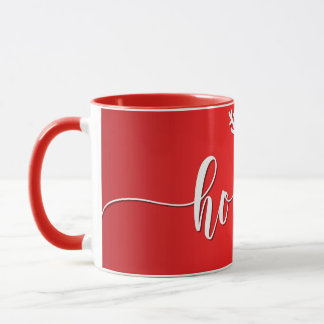 HO HO HO Christmas Mug Tasse