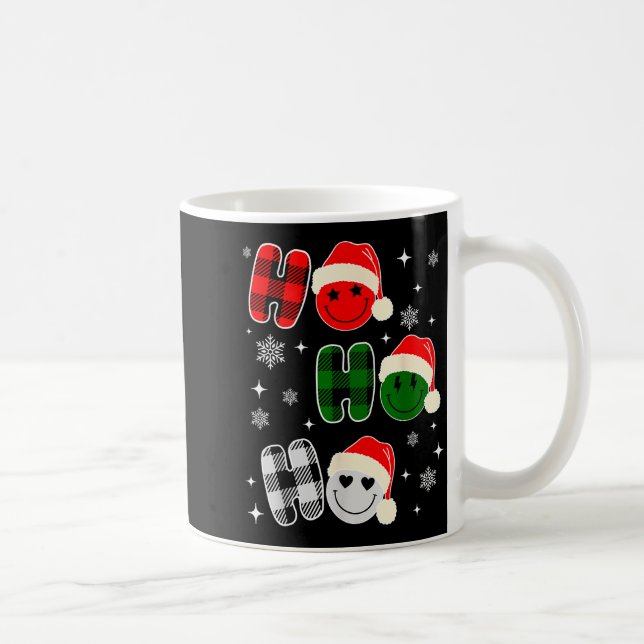 Ho Ho Ho Christmas Pajama For Kids Men Women Xmas  Kaffeetasse (Rechts)