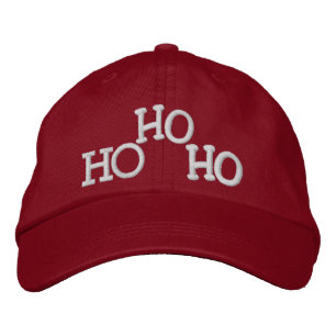 HO HO HO durch SRF Bestickte Kappe