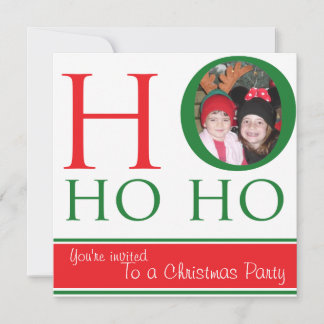 Ho Ho Ho Einladung