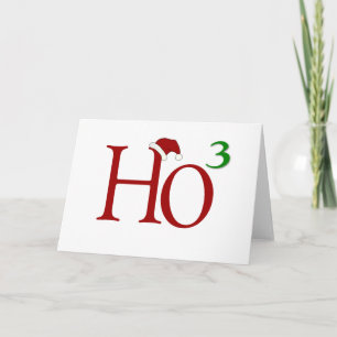 Ho Ho Ho Feiertagskarte