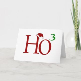 Ho Ho Ho Feiertagskarte