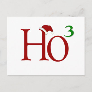 Ho Ho Ho Feiertagspostkarte