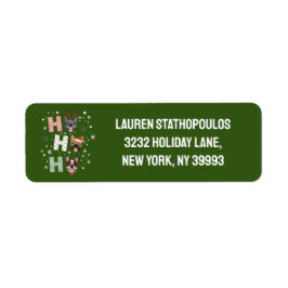 Ho Ho Ho French Bulldog Frohe Weihnachten