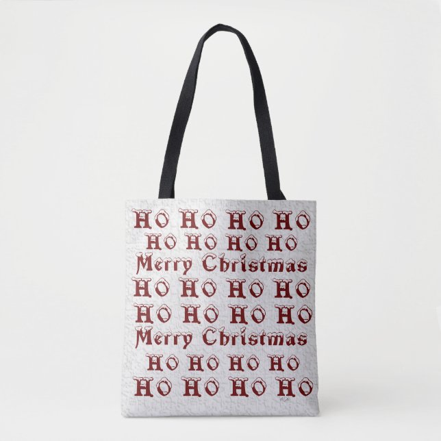 HO HO HO Frohe Weihnachten (Vorderseite)