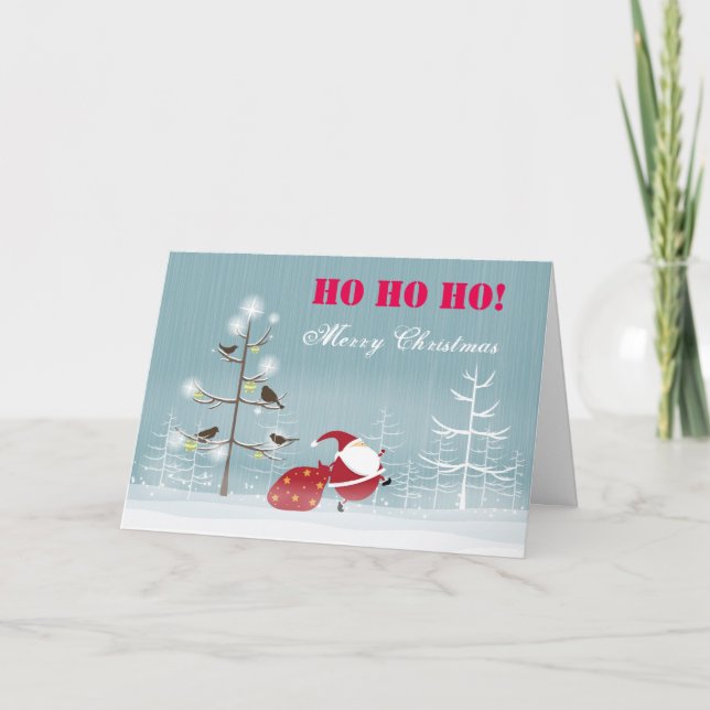 Ho Ho Ho frohe Weihnachten (Vorderseite)