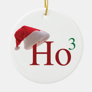 Ho Ho Ho frohe Weihnachten 3 zum 3. Power Keramikornament