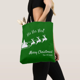 Ho Ho Ho Frohe Weihnachten mit Santa, Green