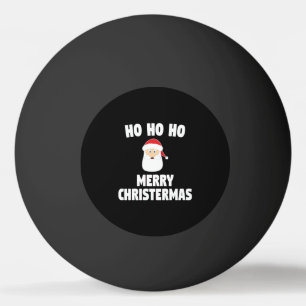 Ho Ho Ho Frohe Weihnachten Tischtennisball