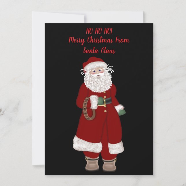 HO HO HO! Frohe Weihnachten vom Weihnachtsmann 2 (Vorderseite)