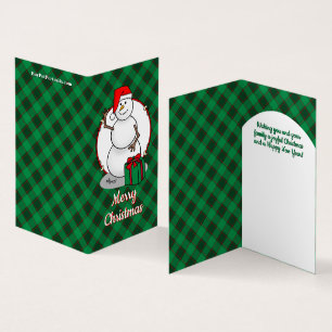 Ho Ho Ho Frohe Weihnachten Weihnachtsmann Niedlich