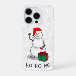 Ho Ho Ho Frohe Weihnachten Weihnachtsmann Niedlich iPhone 16 Pro Hülle