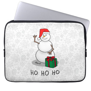 Ho Ho Ho Frohe Weihnachten Weihnachtsmann Niedlich Laptopschutzhülle
