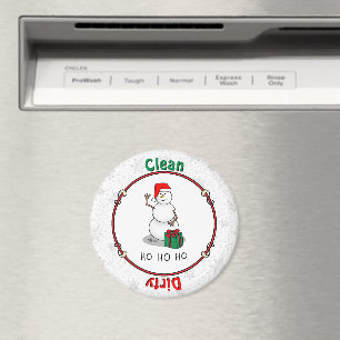 Ho Ho Ho Frohe Weihnachten Weihnachtsmann Niedlich Magnet