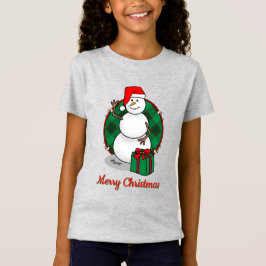 Ho Ho Ho Frohe Weihnachten Weihnachtsmann Niedlich T-Shirt
