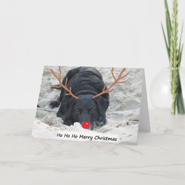 Ho Ho Ho fröhliches Weihnachten (Vorderseite)