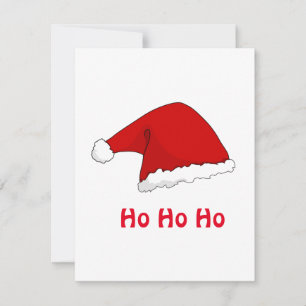 Ho Ho Ho Funny Christmas Weihnachtsmann hat rot we