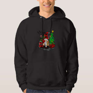 Ho Ho Ho Funny Gnome Weihnachtsmann Frohe Weihnach Hoodie