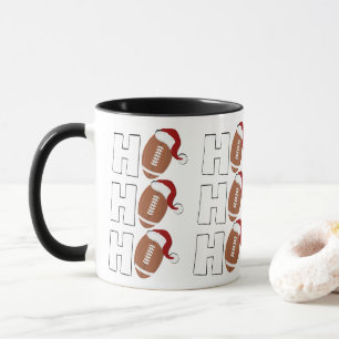 Ho Ho Ho Fußball Lustiger Weihnachtszeit Humor Tasse