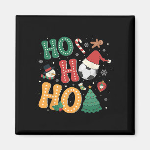 Ho Ho Ho Fußball Sport Weihnachtsbaum Lichter Bekl Magnet
