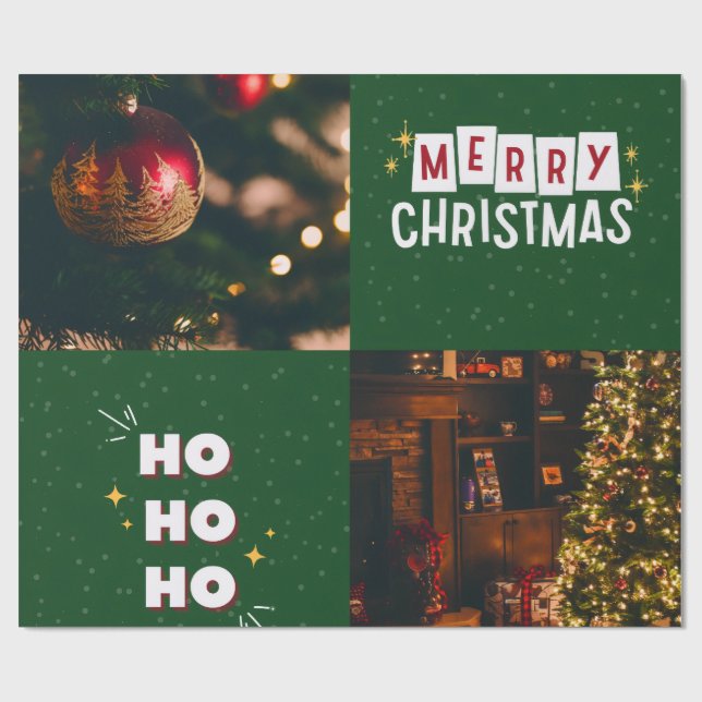 Ho ho ho geschenkpapier (Flach)