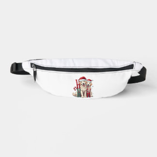 Ho Ho Ho Great Pyrenees Hunde Liebhaber Weihnachte Bauchtasche