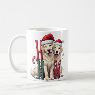 Ho Ho Ho Great Pyrenees Hunde Liebhaber Weihnachte Kaffeetasse