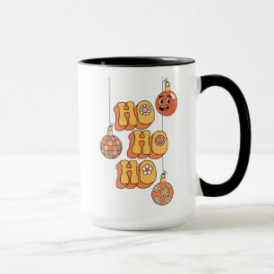 Ho Ho Ho - Groovy Christmas Cheer Tasse