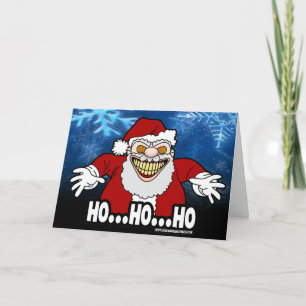 HO HO HO! Haben Sie ein erschreckend kleines Weihn Karte