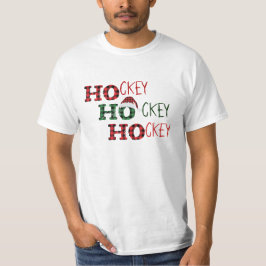 Ho Ho Ho - Hockey Hockey Hockey T-Shirt