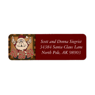 Ho Ho Ho Holiday Santa Claus