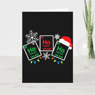 Ho Ho Ho Holmium Chemie Element 67 Periodensystem Karte