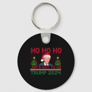 Ho Ho Ho Joes Got, Trump 2024 Weihnachten zu gehen Schlüsselanhänger