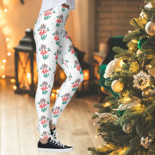 Ho Ho Ho! Jolly Holiday Cheer Leggings