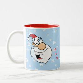 Ho Ho Ho Jolly Ole St. Nick Zweifarbige Tasse