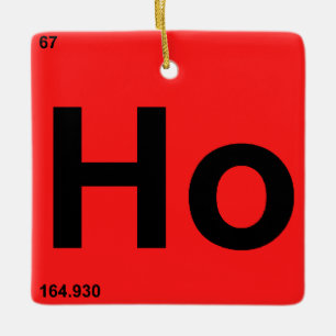 Ho Ho Ho Keramikornament
