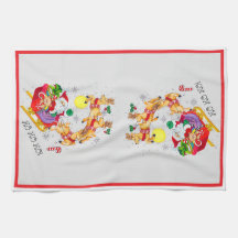 Ho Ho Ho! Kitchen Towels