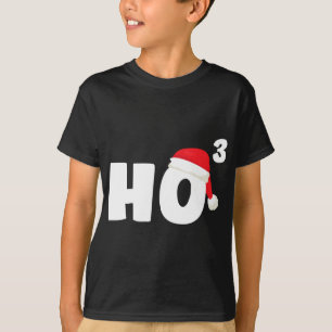 HO HO HO Kubed Weihnachten Weihnachten Weihnachten T-Shirt