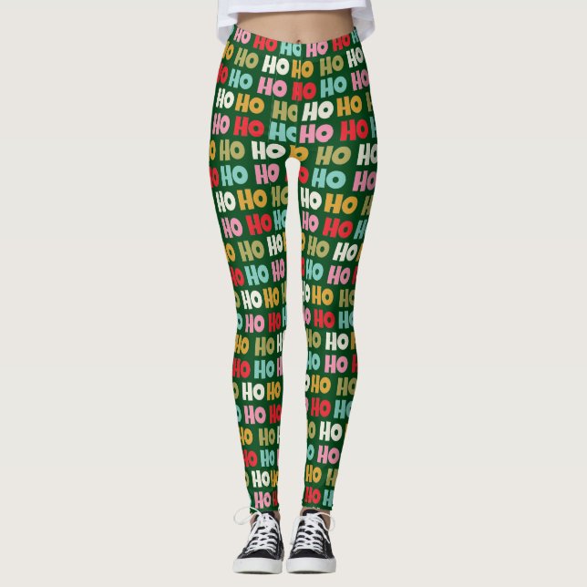 Ho Ho Ho Leggings (Vorderseite)