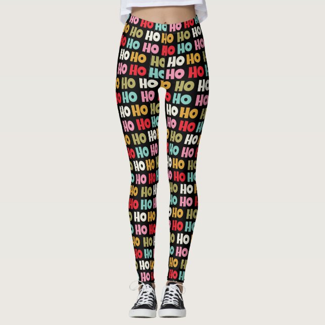 Ho Ho Ho Leggings (Vorderseite)