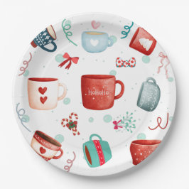 Ho Ho Ho Mein neuestes Muster-Design für diese Wei Pappteller