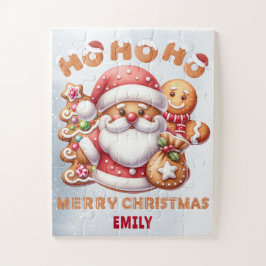 HO HO HO| MERRY CHRISTMAS| KID-NAME PUZZLE