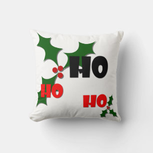Ho Ho Ho Mistletoe Pillow Kissen