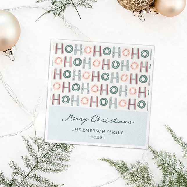 Ho Ho Ho Paper Napkin Serviette (Ho Ho Ho Paper Napkin
)