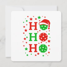 Ho Ho Ho Pickleball - Funny Christmas Sports