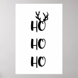 HO HO HO Poster