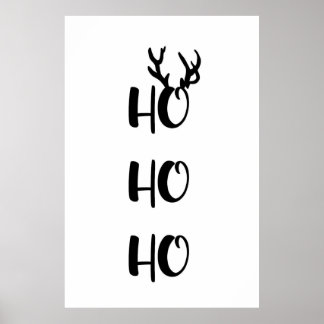 HO HO HO Poster